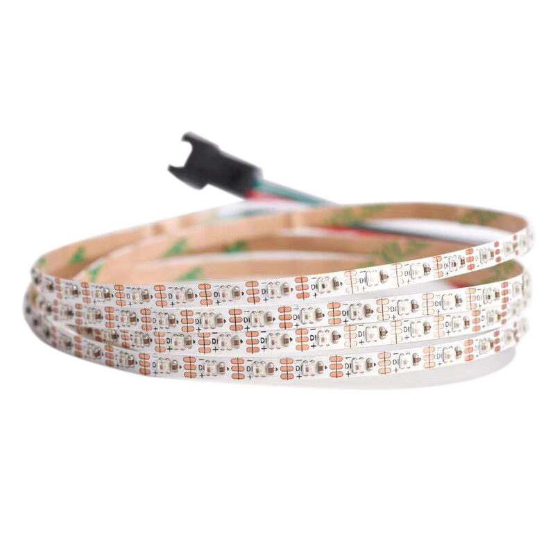 Super Narrow 4mm WS2812B DC5V 2020SMD 120LEDs/m Addressable Full Color Chasing Flexible LED Strip Lights, 1m/3.28ft for sale Super Narrow 4mm WS2812B DC5V 2020SMD 120LEDs/m Addressable Full Color Chasing Flexible LED Strip Lights, 1m/3.28ft for sale